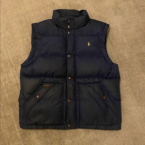 Vintage Polo by Ralph Lauren Navy Puffer Vest